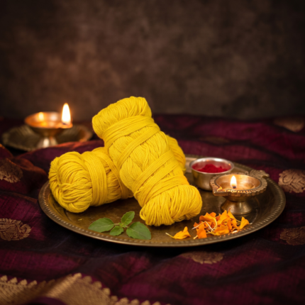 Janeu Pooja Yellow (20 Pieces)