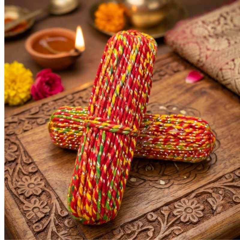 Moli Kalawa Rakshasutra – Zari & Twisted Thread